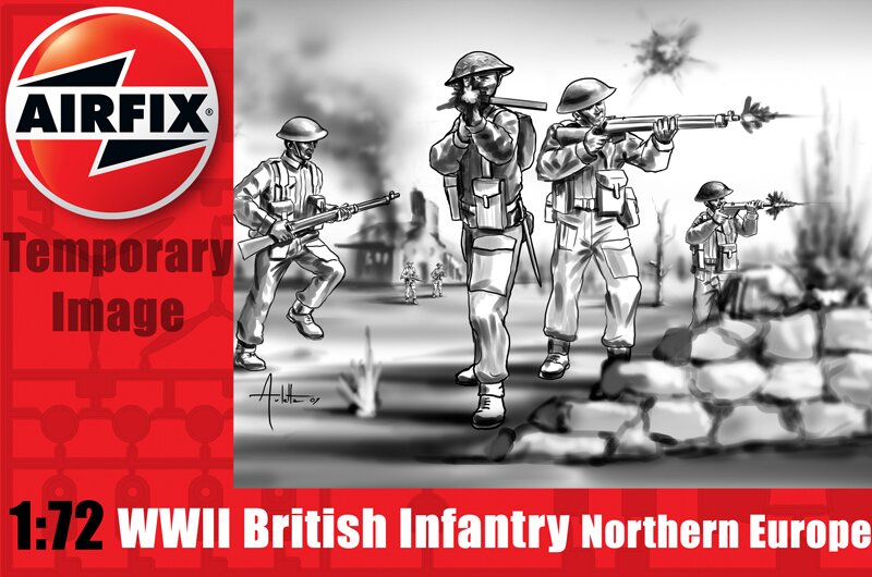 модель Британская пехота WWII